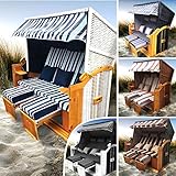 BRAST® Strandkorb Ostsee 3-Sitzer XXL für 2-3 Personen...