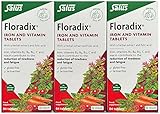 SalusFloradix Eisentabletten 84's 3er Pack, 252 Tabletten