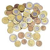 Learning Resources Spielgeldset Euro-Münzen (Set mit 100 Stück), kinder euro spielgeld münzen, kaufladen kasse, Spielgeld für kinder kaufmannsladen einkaufsladen, 20.3 x 14.2 x 1.3 centimeters