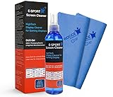 E-Sport Screen Cleaner, 250ml HighTech Display Cleaner für Gaming Displays inkl. 2 ROGGE Prof. Microfasertücher 38x40cm.