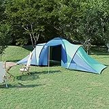 Chenshu Campingzelt 6 Personen, Caming Zelt, Camping Markise Zelt, Camping Tents, Camping-Zelt, Blau und Grün