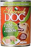MONGE SPECIAL DOG PATE' 2 Stück à 400 g Kalbfleisch / Gemüse für erwachsene Hunde