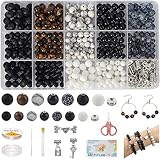 Steinperlen zur Schmuckherstellung, Charm-Armbandherstellungs-Set, 400 Stück, Armband, Schmuck, DIY-Set, magnetische Armbänder für Paare, Liebhaber