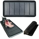 Schuhmatte Schuhablage Unterlage Schuhwanne Schuhabtropfschale Untersetzer 80 x 40 cm Gummi Abtropfschale Napf