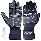 ATTONO Segelhandschuhe Winter Segeln Regatta Wassersport Handschuhe (9/L)