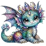 Holzpuzzle Erwachsene, 200 Teile Wooden Puzzle, Einzigartiges Tierform Holz Puzzle, Kreatives Weihnachten Geschenke für Teenager und Erwachsene