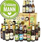 Traummann + Bier Adventskalender 2024 2025 mit Bieren der Welt und Deutschland + Biere der Welt und Deutschland