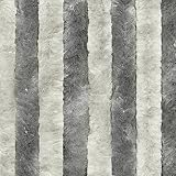 Moritz Flauschvorhang aus Chenille 56 x 185 cm hellgrau grau...