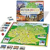 Ravensburger Familienspiel 26492 - Deutschlandreise - Familienklassiker ab 8 Jahren - Gesellschaftsspiel, Reise durch Deutschland, Brettspiel ab 8 Jahren für bis zu 6 Spieler