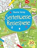 Seitenweise Reisespiele: mit heraustrennbaren Seiten (Usborne Mitmach-Blöcke)