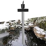 FEDOUR Teichheizung 300W- Eisfreihalter für Teiche,...