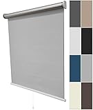 etusimo Thermorollo Verdunkelungsrollo Springrollo Fensterrollo Sonnenschutzrollo Rollo (60 x 180 cm, Beige)