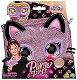 Purse Pets Clutch Purdy Purrfect Kätzchen - Kindertasche und Spielzeug in einem, Wird mit leuchtenden Augen in Regenbogenfarben lebendig, für Kinder ab 4 Jahren