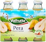 Valfrutta Pera 'Birnennektar', 6x 125 ml