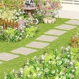 GIANTEX Trittsteine für Garten, 8 stück, Gehwegplatten...