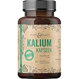 Kalium Hochdosiert - Kalium Kapseln – 300 Kapseln - Vegan - Frei von Zusatzstoffen – 682,2mg Kaliumcitrat pro Tagesdosierung - Potassium Citrate