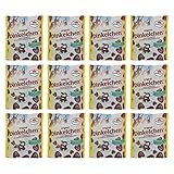 12er Pack Dr. Quendt Dinkelchen Vollmilch (12 x 85 g) Knabbergebäck Knabbersnack Knuspersnack DDR Ostprodukt