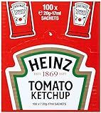 Heinz Tomato Ketchup Classic – Tomatenketchup in Portionsbeutel – 100 x 17 ml