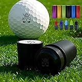 HDSD Personalisierter Golfball-Stempel – Stilvoller Golfball-Marker mit vordosiertem Tinte, wiederverwendbar, langlebig, schnell trocknend und wasserdicht – das ideale Golfgeschenke