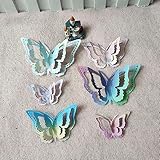 3 Stück 3D Schmetterling Metall Stanzformen, Stanzschablonen Box Frühling Blume Schmetterling Rahmen Stanzformen Schablonen DIY Scrapbooking Karten Herstellung Kartenherstellung Prägepapier