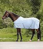 WALDHAUSEN Protect Regen-Fliegendecke, hellblau/Nachtblau, 145 cm