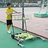 Automatischer Tennisballsammler – hält bis zu 290 Bälle, freihändiges Aufnehmen, spart Zeit und Mühe – kein Bücken nötig, Tennisball-Retriever