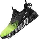 Turnschuhe für Männer Trail Running Schuhe Herren Mode Athletic Herren Casual Grün Weiß Rot Größe Schuh Männlichen Tennis Sport Walkingl Wandern Mann, Grün , 41.5 EU