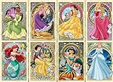 Ravensburger Puzzle 16504 – Nouveau Art Prinzessinnen – 1000 Teile Disney Puzzle für Erwachsene und Kinder ab 14 Jahren