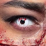 Boland - Farbige Kontaktlinsen ohne Stärke, 2 Stück Wochenlinsen, Karneval, Mottoparty, Halloween