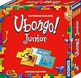 Kosmos 683429 Ubongo! Junior, rasantes Kinderspiel ab 5 Jahren, Knobelspaß und Legespiel, für 1-4 Personen, Brettspiel, Familienspiel, Geschenk zum Kindergeburtstag