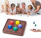 Siebkorb Gonggi-Spiel, gewichtetes Gonggi-Spiel, koreanisches Spiel, traditionelles Volksspiel, Jack-Stein-Set, Gong-Gi, Mini-Fünf-Hand-Augen-Koordinationstraining, geeignet für Familientreffen (Typ