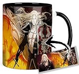 Castlevania Lords Of Shadow 2 Alucard Tasse Innen & Henkel Schwarz Keramikbecher Mug