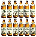 12 Flaschen helles Pülleken Veltins Flaschen a 0,33L inc. 0,96€ MEHRWEG Pfand 5,2% Vol.