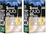 Olia Toner 10.01 Platinblond, Anti-Gelbstich Intensivtönung für Blondiertes Haar, Für Strähnchen, Balayage & Ombré, Vegane Formel ohne Ammoniak, Für strahlenden Glanz & Geschmeidigkeit (Packung mit 2)