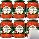 Spreewaldhof Premium Letscho-Gemüse ungarischer Art 6er Pack (6x720ml Glas) + usy Block