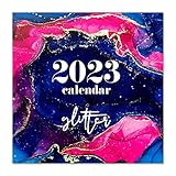 Grupo Erik Wandkalender 2023, Glitter Wandkalender, Kalender zum Aufhängen, Kalender 2023 Wandkalender, Familienkalender 2023, offizielle Lizenz, FSC zertifiziert