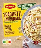 MAGGI Fix für Spaghetti Carbonara, Würzmischung, mit natürlichen Zutaten*, für 3 Portionen, 1er Pack (1 x 35g)