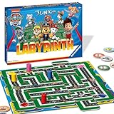 Ravensburger Kinderspiel Paw Patrol Junior Labyrinth 20799 - das bekannte Brettspiel von Ravensburger als Junior Version, Kinderspiel für Kinder ab 4 Jahren