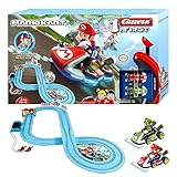 Carrera First Mario Kart™ Rennbahn | Super Mario™ vs. Luigi | Flip-Elemente | 2,9m Rennbahn | ab 3 Jahren | Batteriebetrieben