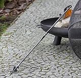 BlackOrange Schürhaken - Schüreisen - Feuerhaken - Glutschürhaken - Stochereisen: Modell S1