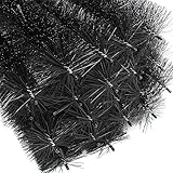 Wiltec 24 m Nistschutzbürste 20x120 cm Ø 15cm für Solarpaneele, effektiver flexibler Einnistschutz, 20 Stück Spatzenbürste