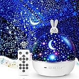 Night Light,Nachtlicht Sternenhimmel Projektor Kinder mit 15 Film,Nachtlicht Kinder Nachtlicht Baby,Spieluhr Baby Mädchen,Bluetooth Nachttischlampe Kinder Lampe Kinderzimmer Deko,Baby Geschenk Mädchen