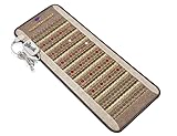 MediCrystal ThermoGem Far Infrared Bio-Stimulation Mat - 60x150 cm Midsize - Natürliche Amethyst Turmalin Jade Jade Midsize 60x150 cm