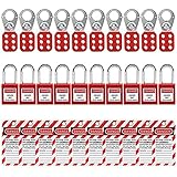 Durratou Ckout Tagout Locks Kit – Lock Out Tag Out SafetyPadlocks Set for Electrical Lock Out Tag Out Station