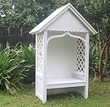 wugos Laubenbank König Rosenbank Pavillon Gartenbank Bank Teehaus Liebesbank