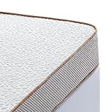BedStory Topper 200x200cm, 10cm Hoch Öko-TEX Zertifiziert Matratzentopper aus Gel Memory Foam, H3&H4 Matratzen Topper mit Waschbarem Bezug
