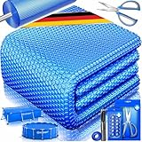 KESSER® Pool Solarabdeckplane Rechteckig 600 x 400cm...