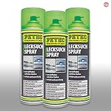 Petec_bundle 3X PETEC LECKSUCHSPRAY Lecksucher Spray Leckfinder 400 ML 70750