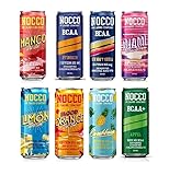 NOCCO BCAA Drink - Variety Pack 8er - BCAA - 105 mg Koffein - Energy Drink - Mix (8 Stck.)