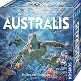 KOSMOS 683467 Australis - Im SOG der Strömung, Brettspiel für die Familie, für 2-4 Spielerinnen und Spieler ab 10 Jahre, Gewinnt de Würfelwettstreit und Plant strategisch